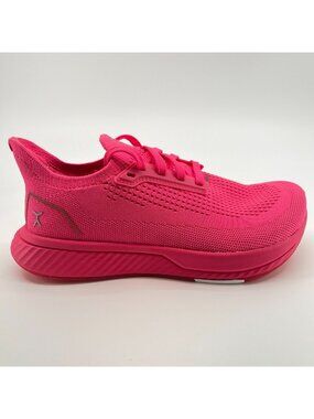 Flux Footwear Adapt Runner Neon Pink Womens Size 7 Athletic Knit Shoes Sneakers